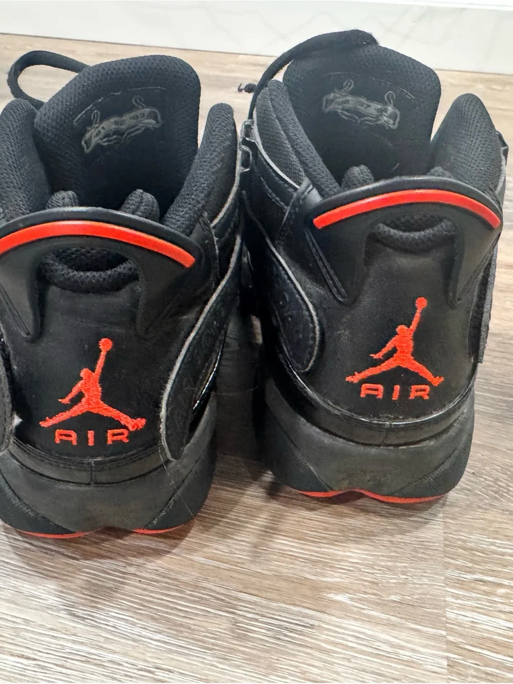 Nike Air Jordan 6 Rings in the Black Infrared